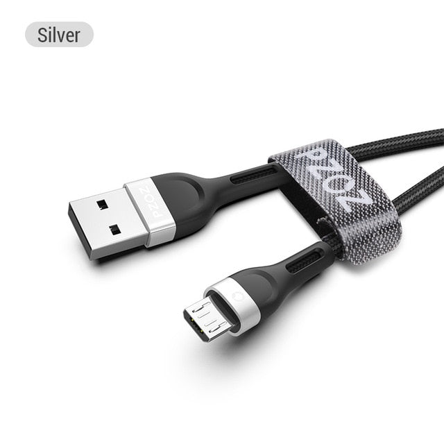 PZOZ Micro USB Cable Fast Charging 3A Microusb Cord For Samsung S7 Xiaomi Redmi Note 5 Pro Android Phone cable Micro usb charger